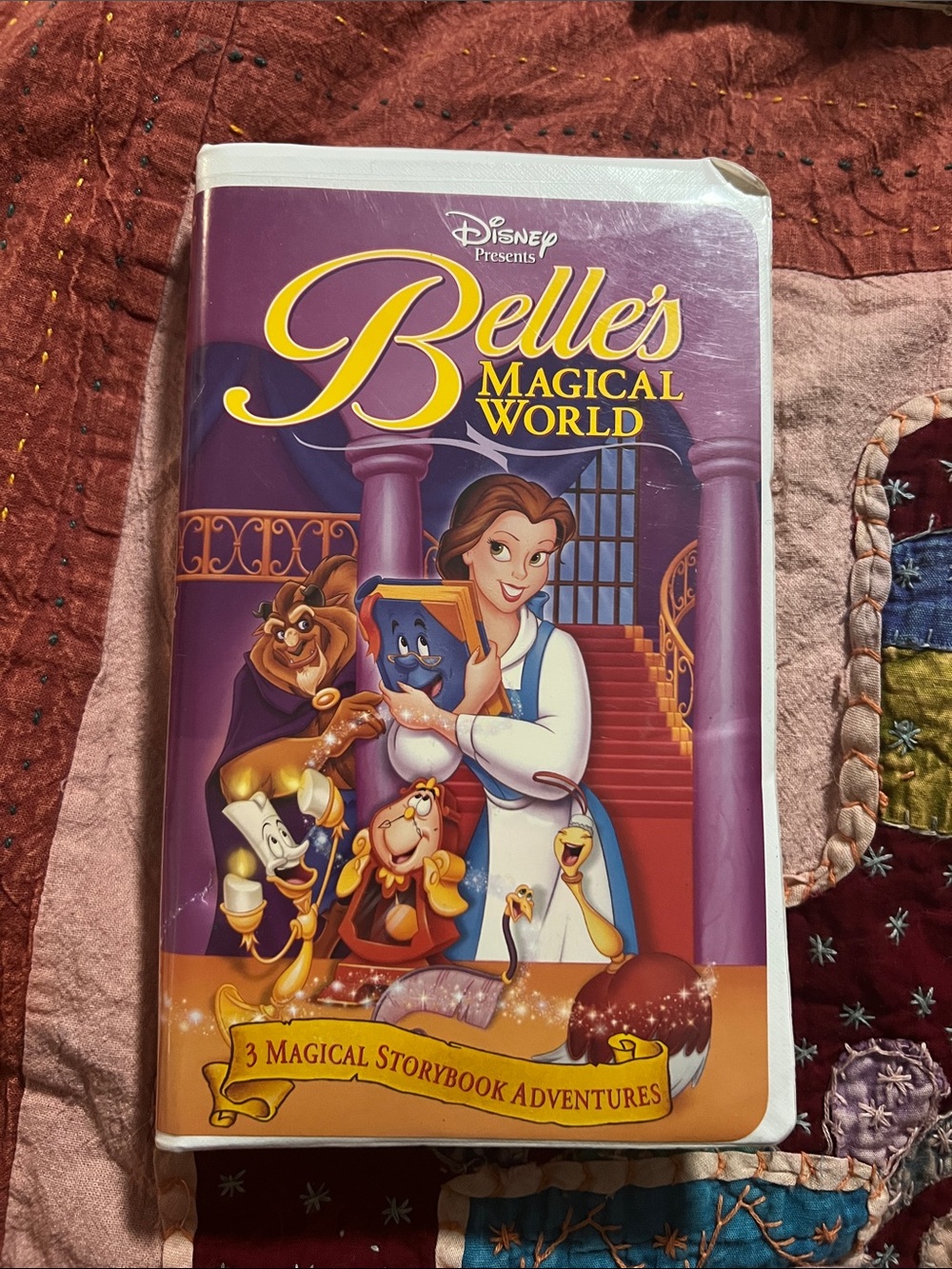 Disney Belle's Magical World VHS - 3 Magical Storybook Adventures. 70 Minutes